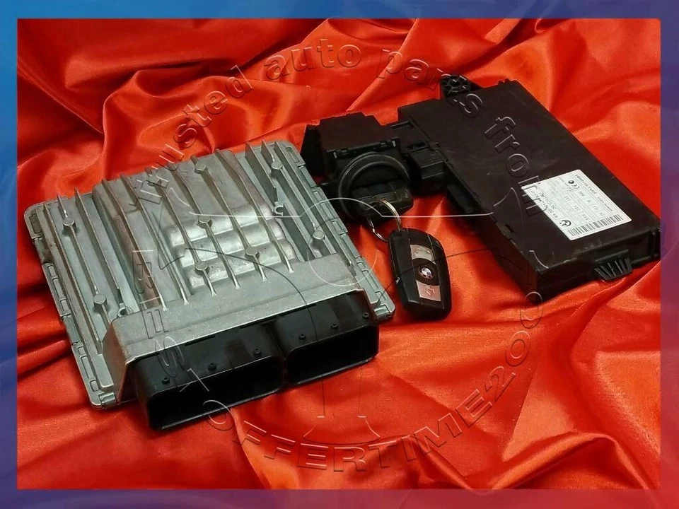 BMW 3 5 X5 series E90 E60 E70 2.8i 3.0si N52N ENGINE DME MSV80 CAS3 KEY LOCK SET - Изображение 2 из 4