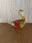 Vintage Murano Glass Swan With Original Tags