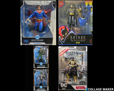 McFarlane DC Multiverse Superman Batman Batgirl Riddle Brainiac Lock Up