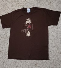 RARE KURT COBAIN "Assassinate the Greater And Lesser of two evils" YOUTH Med