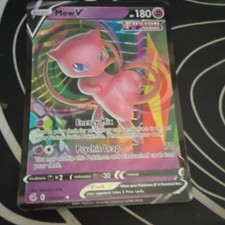 Mew V #113 Prices | Pokemon Fusion Strike | Pokemon Cards