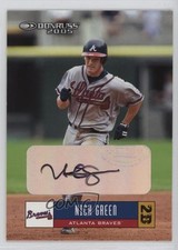 2005 Donruss Auto Nick Green #101 Auto 1dm4