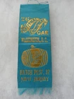 CAMDEN NEW JERSEY 1892 WASH DC GAR CIVIL WAR GRAND ARMY REPUBLIC REUNION RIBBON