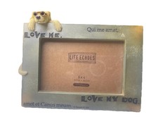 Picture Frame Love Me Love My Dog Decor