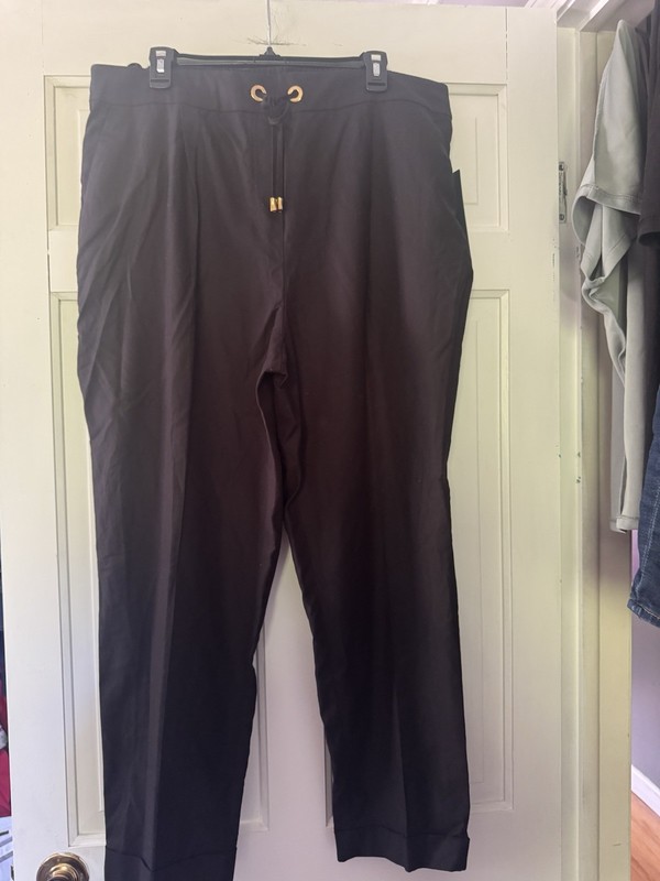 Donna Karan XL Black Dress Pants NEW Originally $99.00!!!