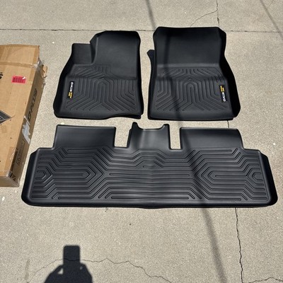 Fit For 2017-2023 Tesla Model 3 All Weather TPE Floor Mats Protection Liners