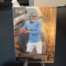 CAM WARD 2025 Panini Select Turbocharged #23 Rookie RC Titans