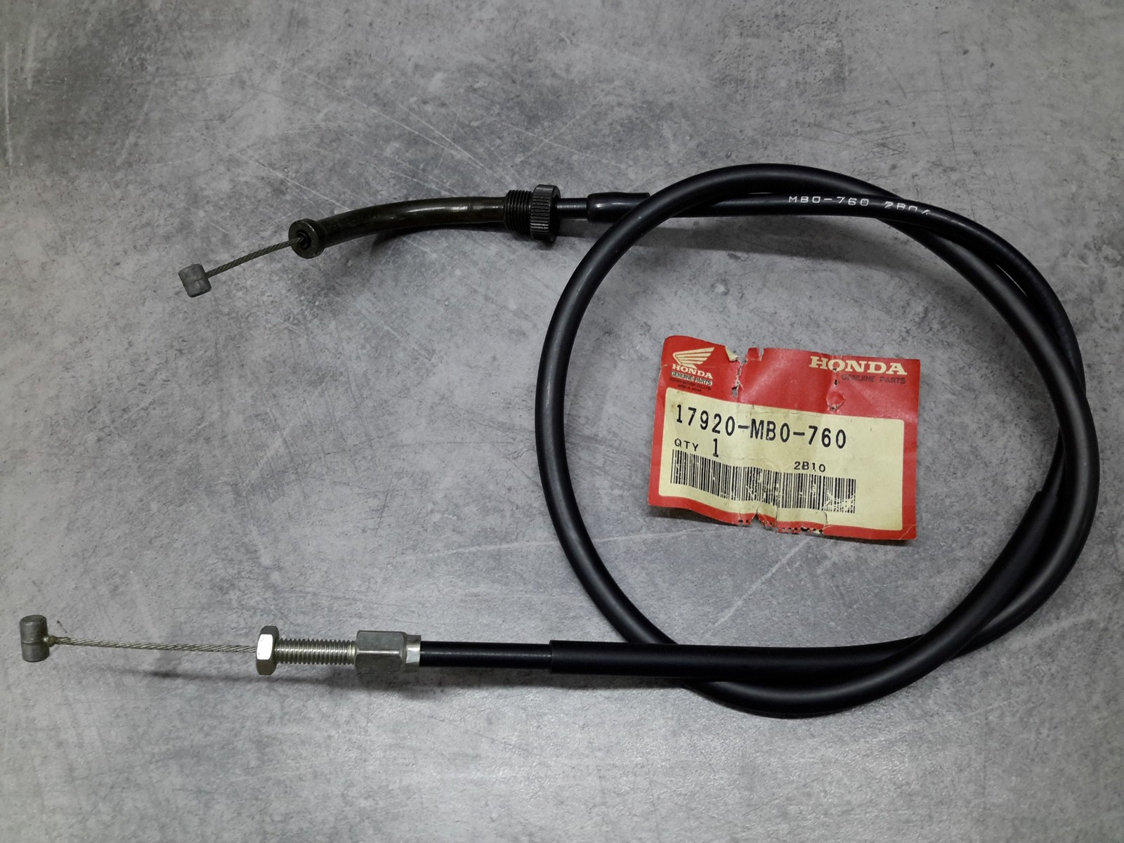 Cable gaz B VF750S HONDA résout le retour de poignée dur 17920-MB0-760