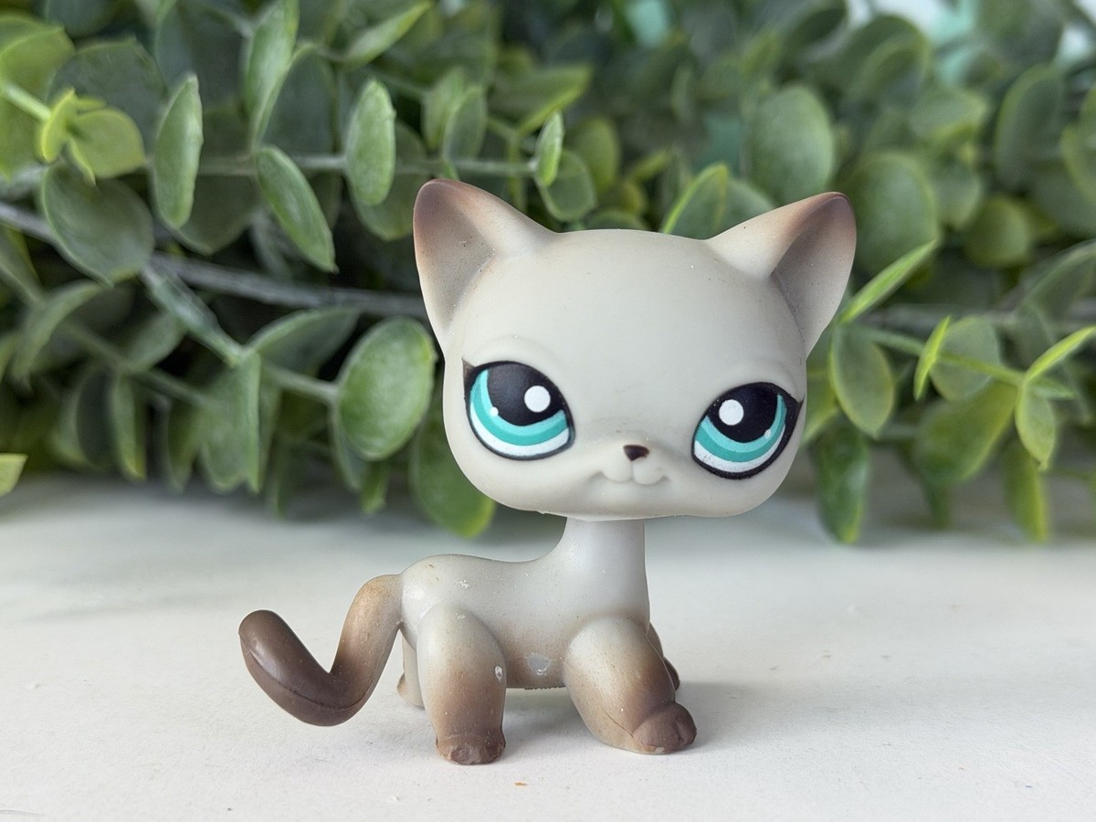 Littlest Pet Shop LPS #391 – Chat Egyptian Shorthair – Authentique Europe