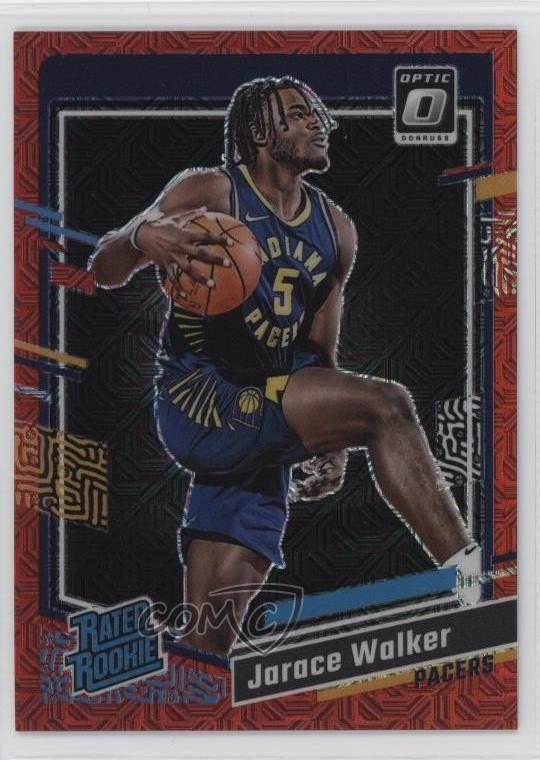 2023-24 Donruss Optic Rated Choice Red Prizm 28/88 Jarace Walker Rookie RC 1n87