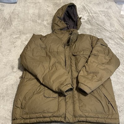 Helly Hansen Men's Goose Down 550 Jacket Outdoors Hiking Removeable Hood