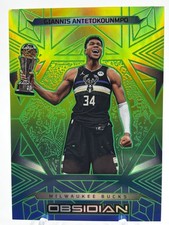 2024-25 Obsidian Giannis Antetokounmpo Electric Etch Caldera 