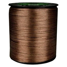 Install Bay SW12-500 12 AWG 2-Way 500' Clear Stranded GPT Speaker Wire