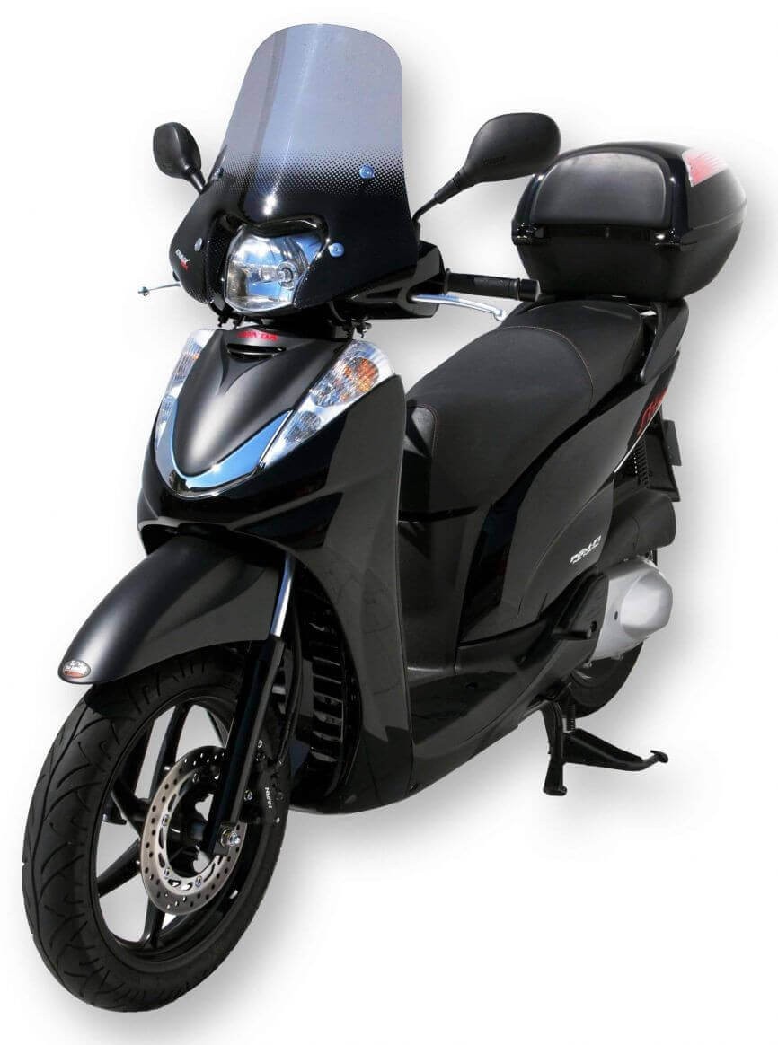 Bulle sport Ermax Honda SH 300 2012 pare-brise moto SP01121 noir transparent