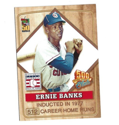 2001 Topps Post Cereal 500 Home Run Club #2 Ernie Banks