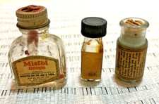 Vintage Emboss-It Powder For Making Authographs Decor Set Bottles Original Case