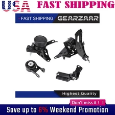 4 Engine Motor & Transmission Mount Fit for Toyota Yaris 2006-11 15-17 Auto KY