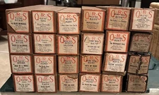QRS Player Piano Word Roll Lot Of 25 Rolls Vintage