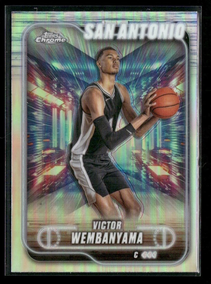 2024-25 Topps Chrome Refractor Victor Wembanyama