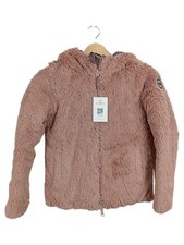 STEEDS Kinder Fleecejacke Teddyfell Kapuze Rosa Gr. 134/140