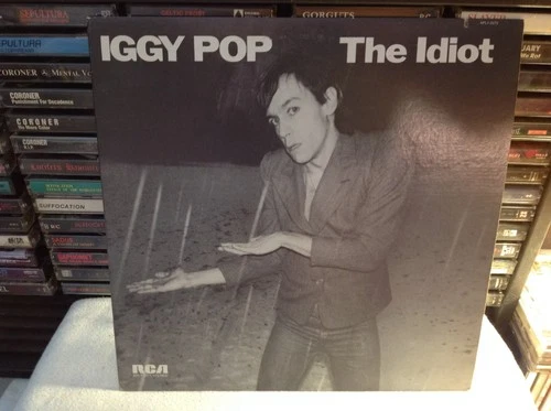 IGGY POP THE IDIOT NEW WAVE GLAM ROCK VINYL '77 RCA OG DAVID BOWIE STOOGES OOP