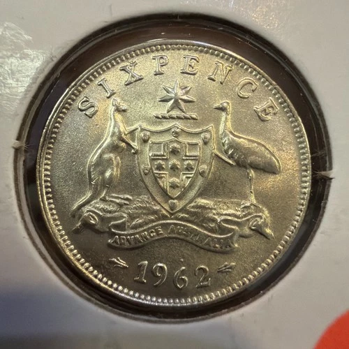 1962 Australia Sixpence — photo from the most recent tracked eBay sale
