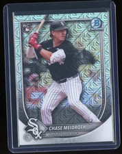 2025 Bowman Chrome - Chase Meidroth #71 Mega Box Mojo Refractor (RC)