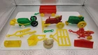 MARX LAZY TIME/HAPPI TIME FARM LOT--(17) PIECES--VINTAGE--L@@K!!!