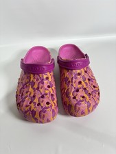 Crocs Shoes M6/W8 Baya Graphic Clog Pink Floral