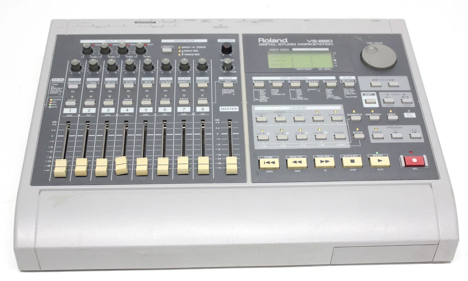 Roland VS-880 VS880 Digital Studio Recorder Standalone DAW Workstation Works - Image 4 of 4