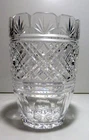 *VINTAGE* Waterford Crystal MASTER CUTTER 208-416 Vase 8" Made in IRELAND