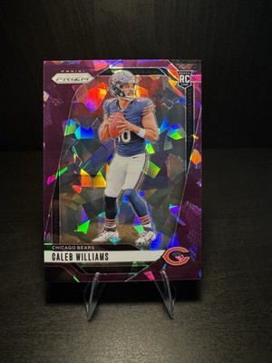 Panini 2024 Prizm Rookies Caleb Williams RC Purple Ice Prizm /225 #301 Bears