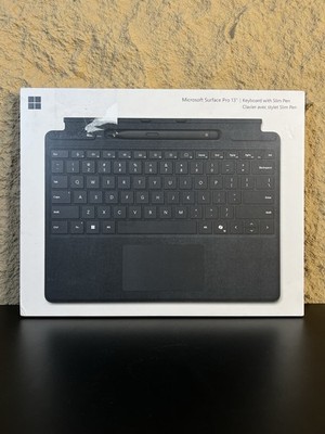 NEW Microsoft Surface Pro Signature Keyboard with Surface Slim Pen 2 - BLACK