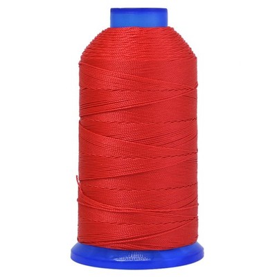 Selric 600Yd Heavy Duty Bonded Nylon Thread T270 Leather Upholstery Red