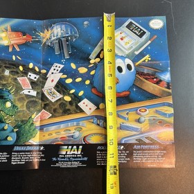 NES Nintendo HAI Game's poster ONLY! shows Lolo Air Fortress Hal-nes-us-3