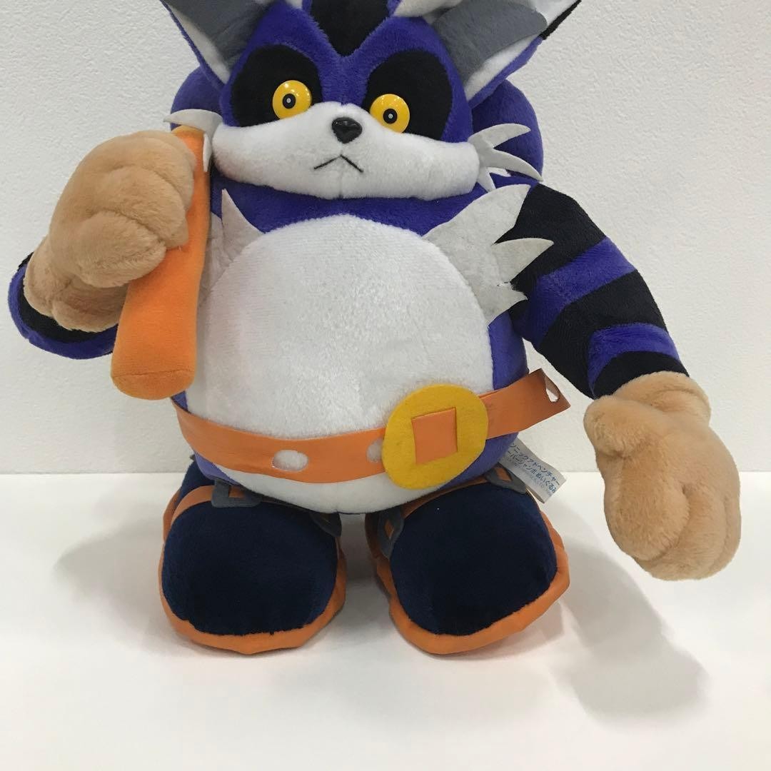 Sega Sonic Big the Cat Super Jumbo Plush Vintage 1999 Rare Used