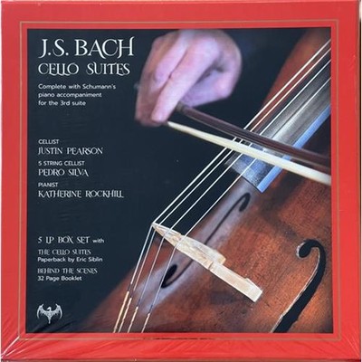 J. Pearson, P. Silva, K.Rockhill   Bach Cello Suites - Vinyl LP Boxset VALLP014