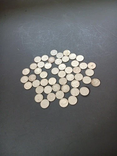 New ListingU.S. 90% Silver Roosevelt Dimes 1946-1964 Lot of 50