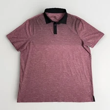 Champion C9 Golf Polo Shirt Mens XL Red Black Contrasting Performance Active