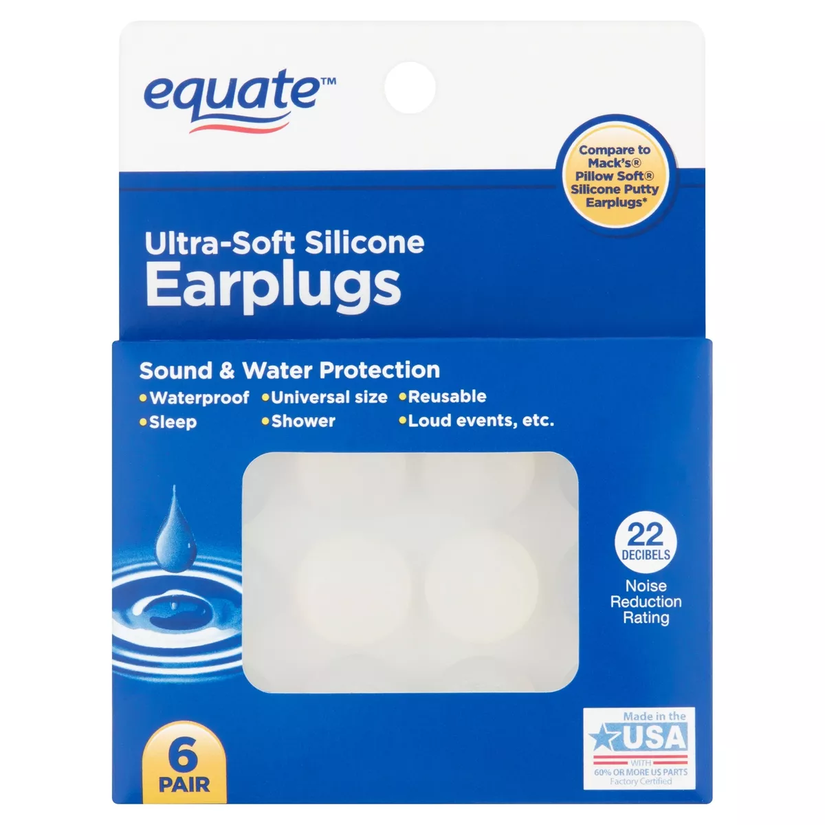 Soft Moldable Silicone Putty Ear Plugs – Kids Size - Mack's Ear Plugs