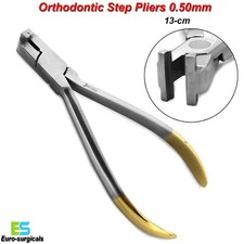 Orthodontic Step-Pliers 0.50mm Detailing Arch Wire Forming Making Instruments CE