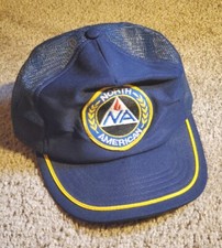 North American NA Mesh Trucker Hat, Vintage Snapback Embroidered Challenger Caps