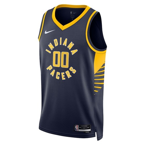 Indiana Pacers Bennedict Mathurin Nike Navy 2025 NBA Finals Swingman Jersey Icon - Bild 2 von 3