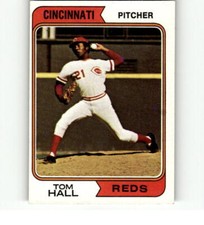 1974 Topps (EX) #248 Tom Hall Reds
