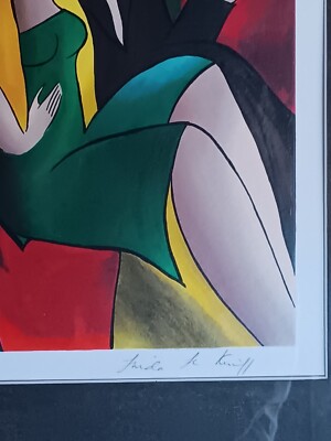 Linda Le Kinff Signed Artist Proof Serigraph, Ap Number 26/50