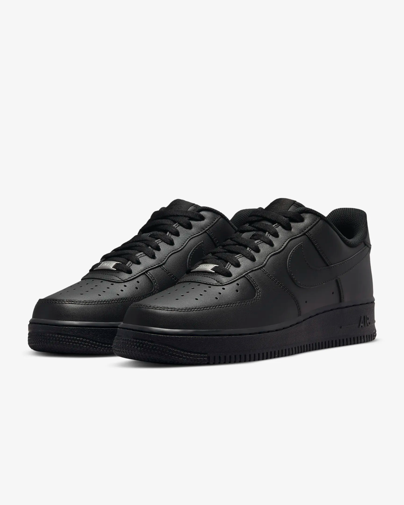 Nike Air Force 1 '07 Low Triple Black Men’s Shoes CW2288-001 New in Box
