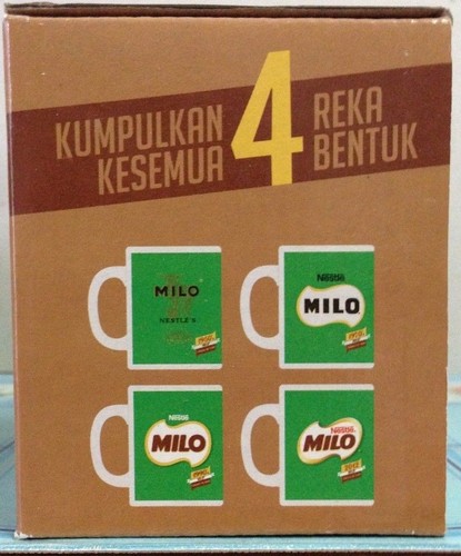 MILO 2012 Limited Edition CERAMIC CUP / MUG Complete set of 4 Design - Picture 6 of 7