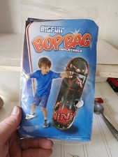 New BIGFUN NINJA 36" Bop Bag Inflatable Punching Bag Kids Toy NIP