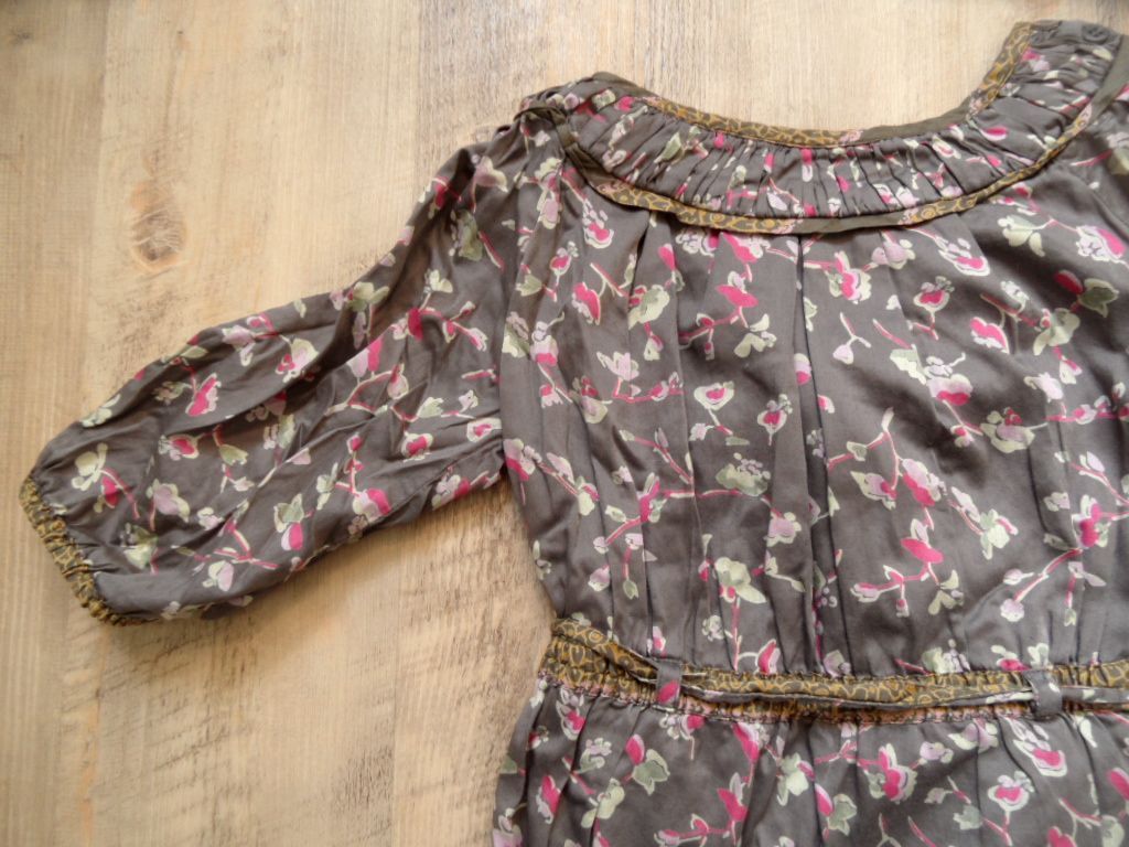 NOA NOA beautiful floral dress size 128 excellent BI817 image 2