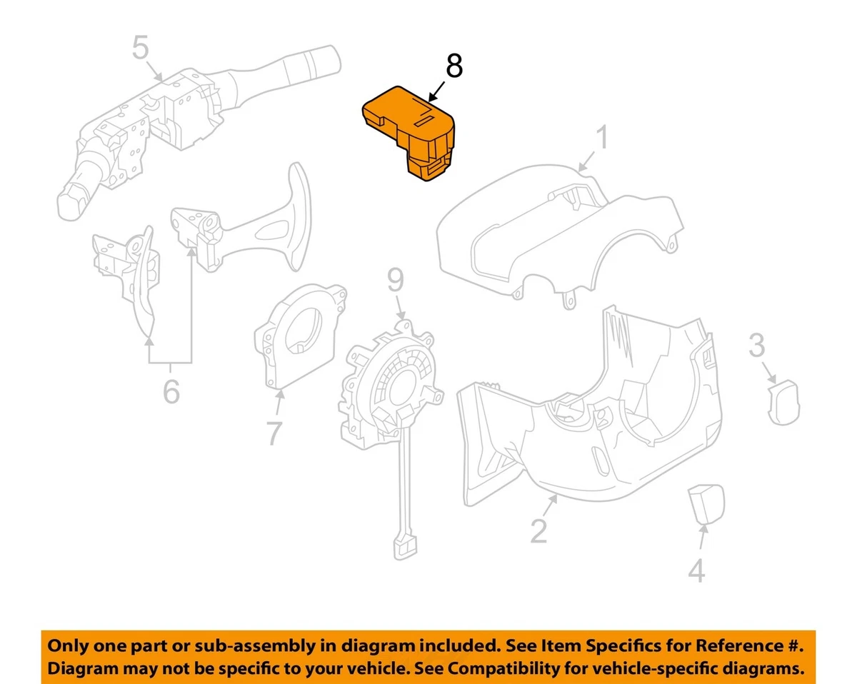 1993 Nissan Altima Ignition Switch 251506LA0C Genuine, 57 OFF